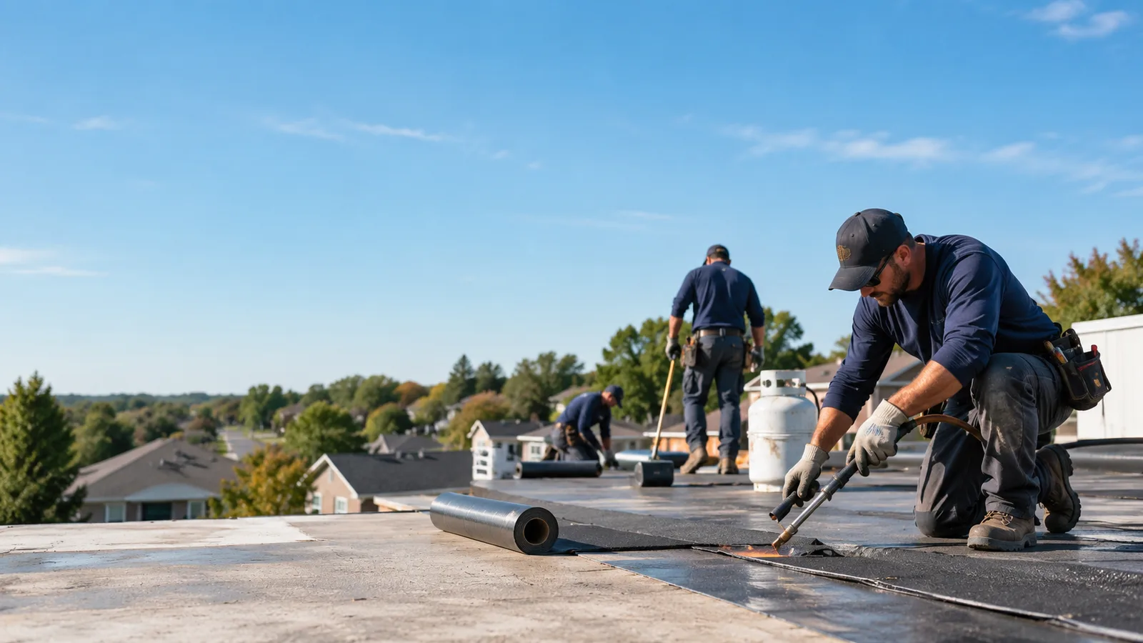 Flat Roof Leak Repair providers in Crenshaw, MS